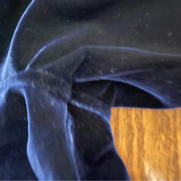 MOTHER REVOLVE The Velvet Lounger Ankle Velour Track Pants in Navy - Picture 7 of 16